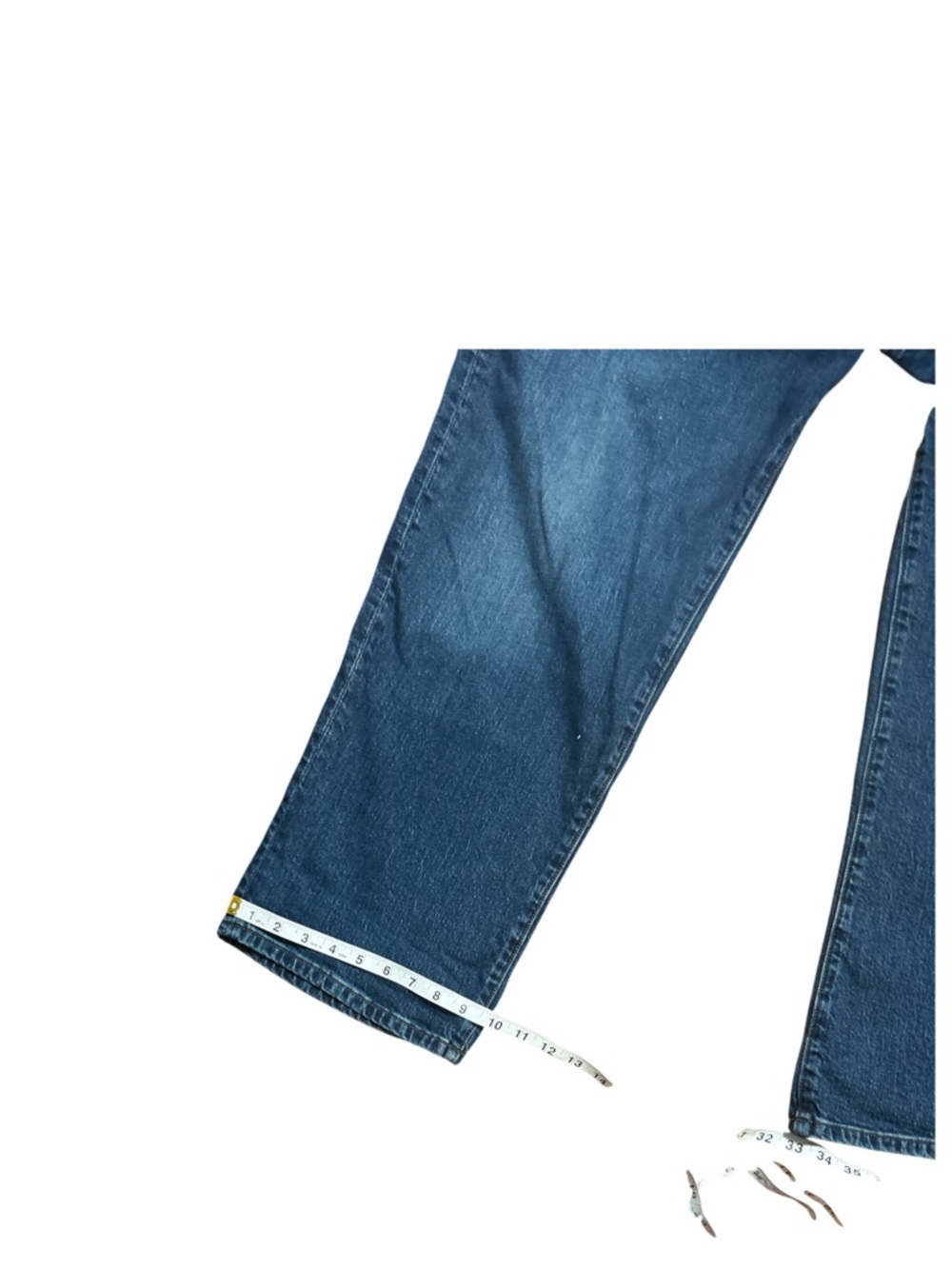 Anthropologie Pilcro Jeans Sz 31 High Rise Wide Leg Medium Wash Relaxed baggy - Picture 7 of 8